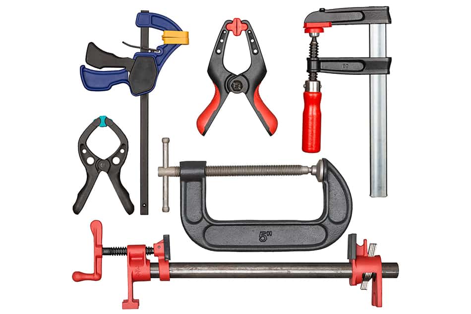 40 Different Types of Clamps for any workshop: A Comprehensive List
