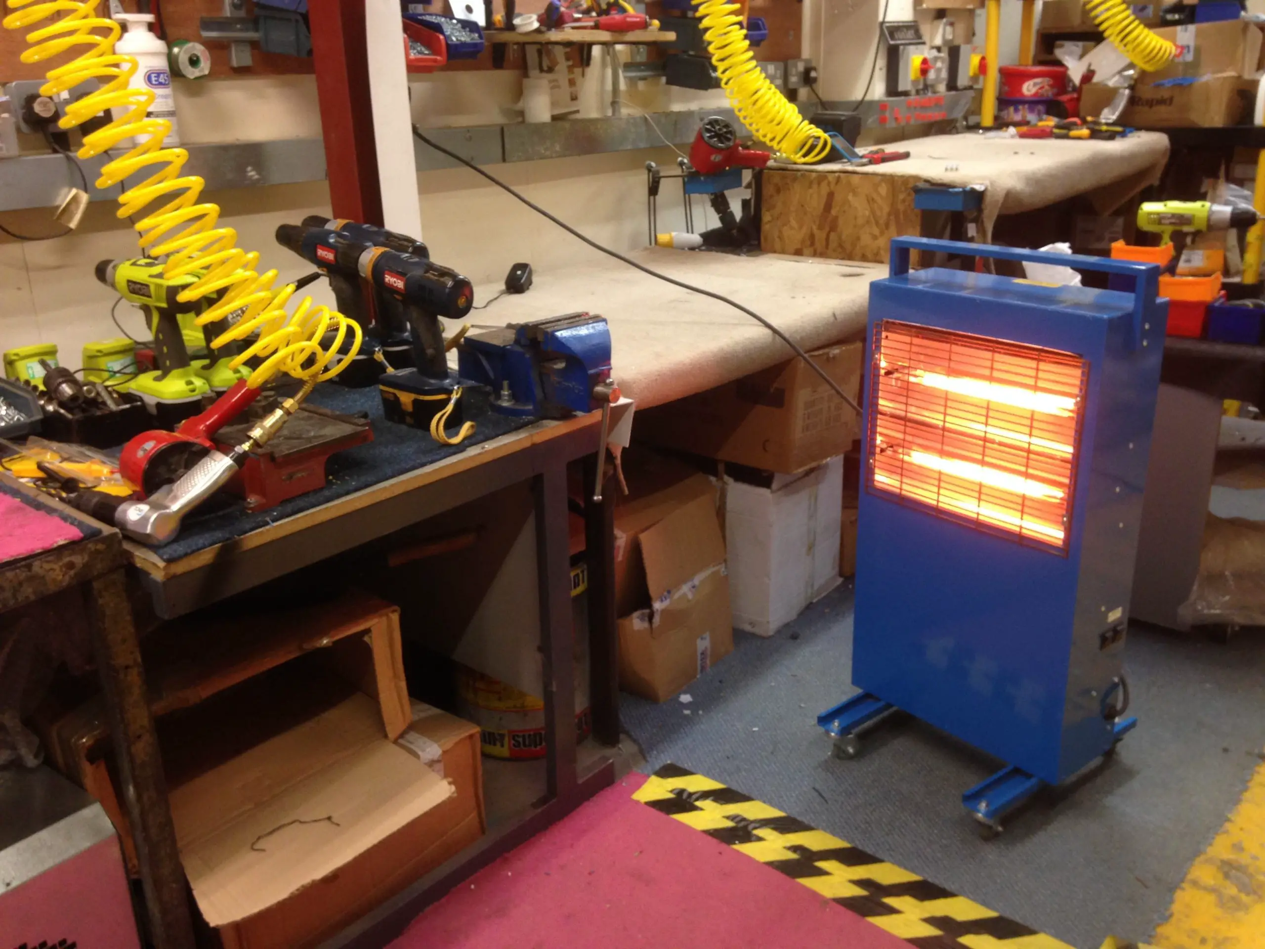 How To Heat A Workshop In The Winter (Without Burning It Down)