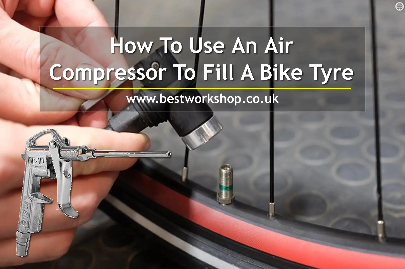 How To Use An Air Compressor To Fill A Bike Tyre